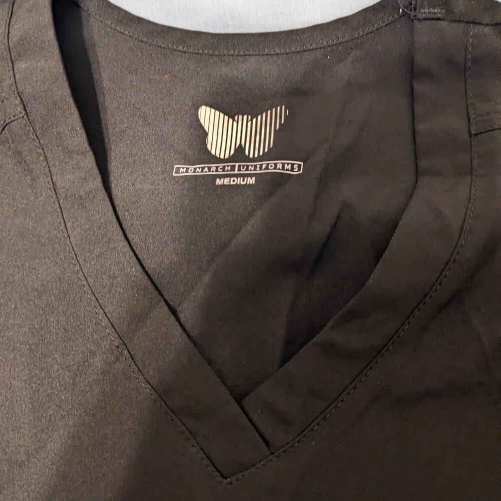 Monarch black scrubs - Picture 3 of 6